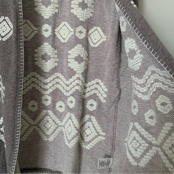 Natural Reflections Aztec Print Cardigan - Picture 3 of 9